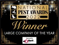 National Pest Awards winner Large Company OTY open