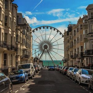 street in Brighton Sussex